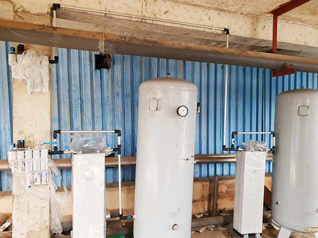 Installation of Compressed Air Treatment Plant, Reservoir and Dryer at Chi Limited